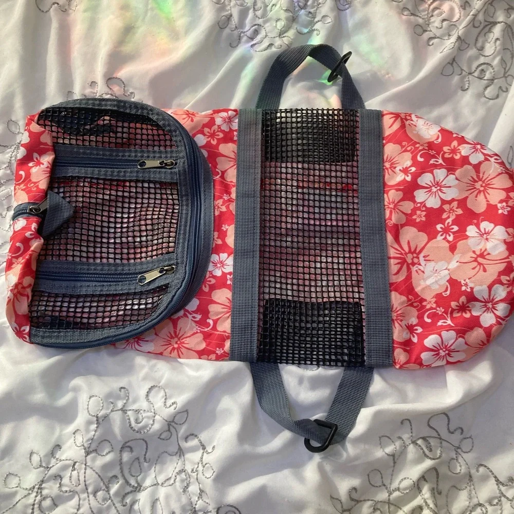 Floral New Grooming bag for cat or dog